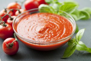 salsa de tomates